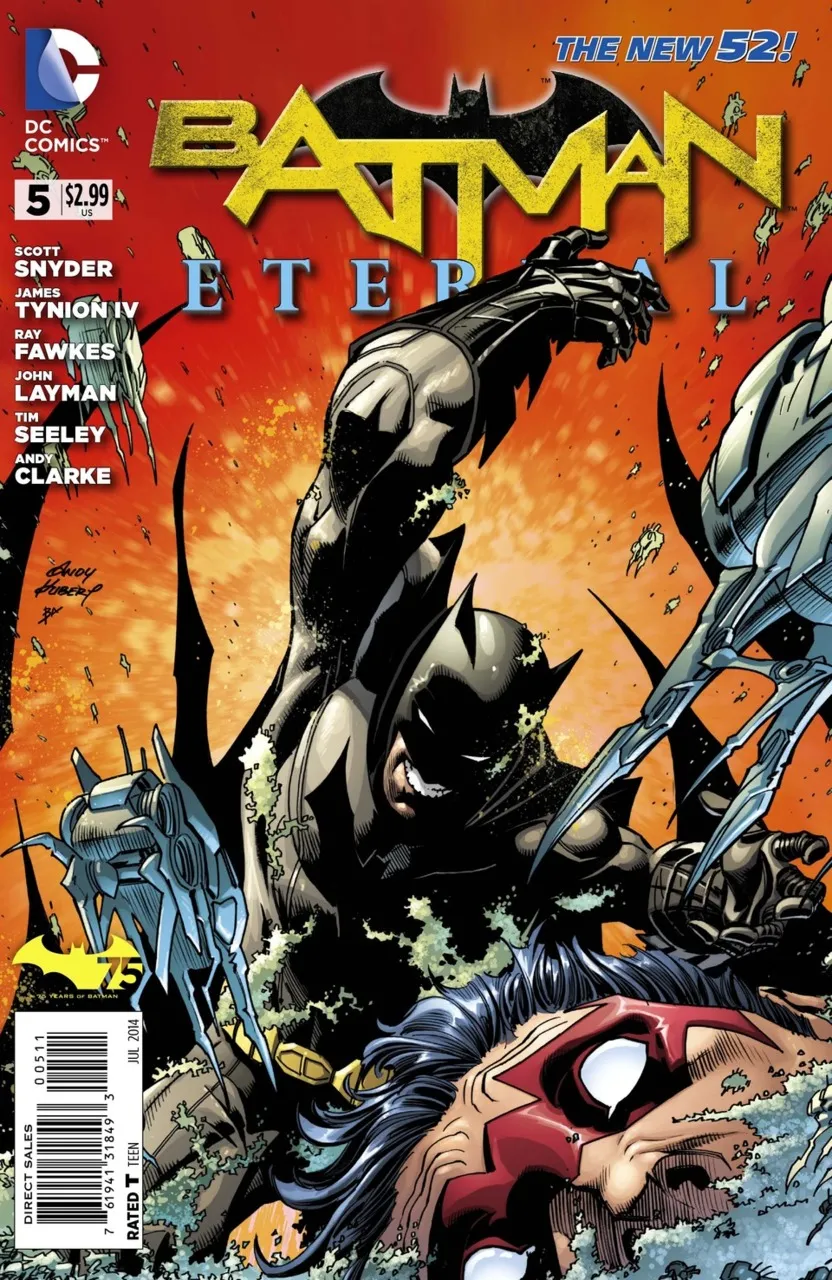 Cover of Batman Eternal #5