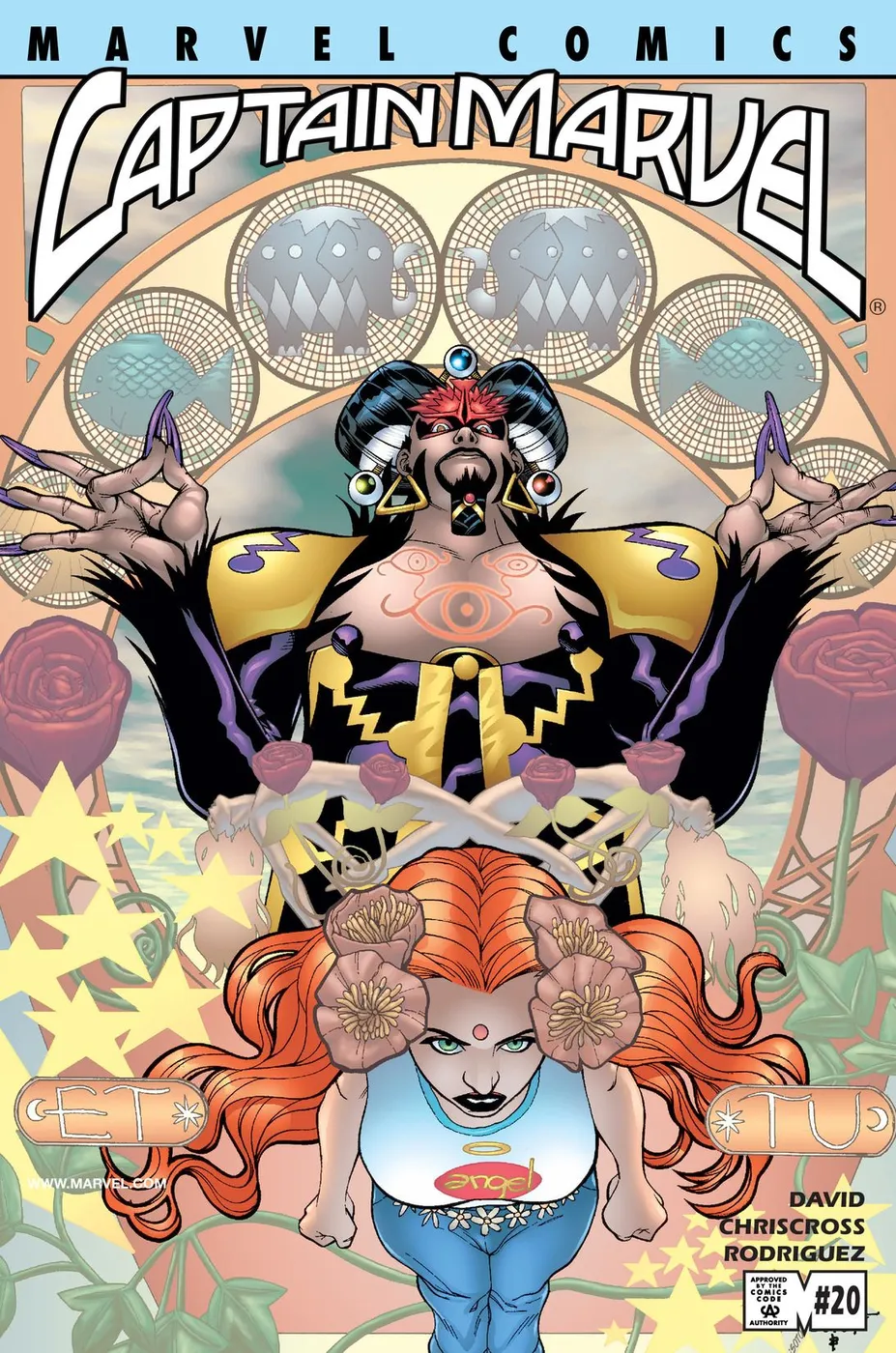 Cover of Captain Marvel #20