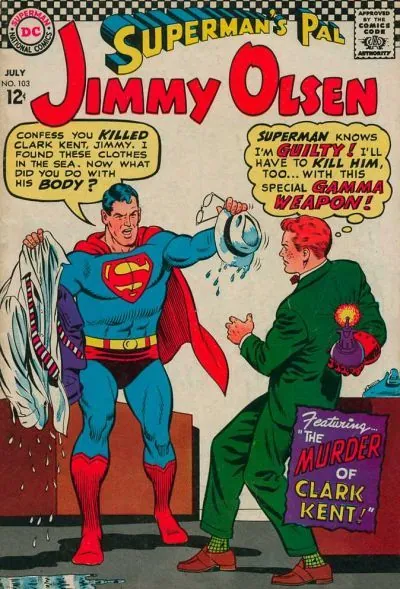 Cover of Superman's Pal, Jimmy Olsen #103