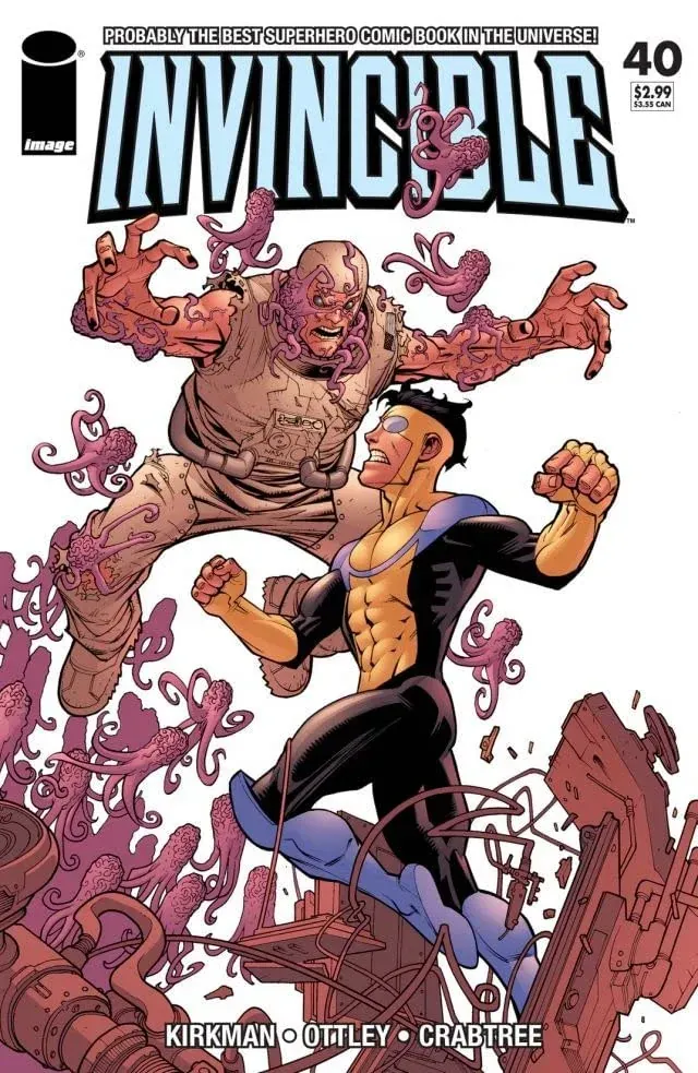 Cover of Invincible #40