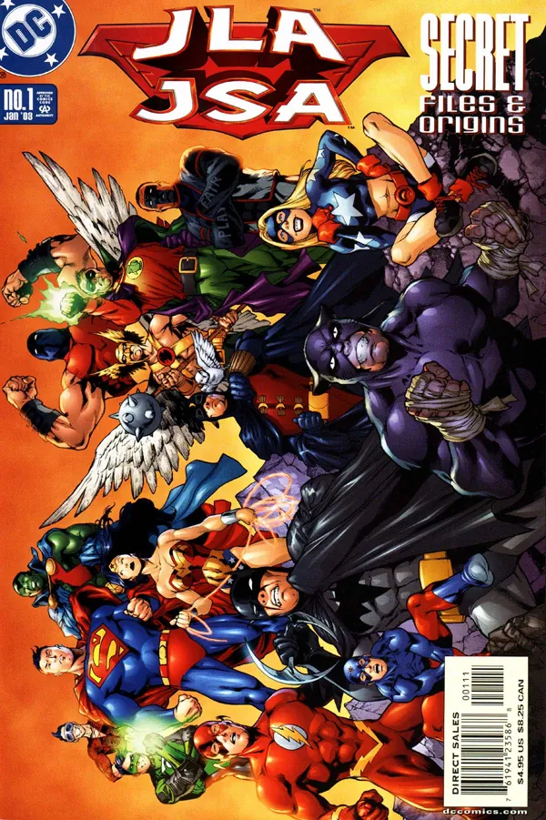 Cover of JLA / JSA Secret Files & Origins #1