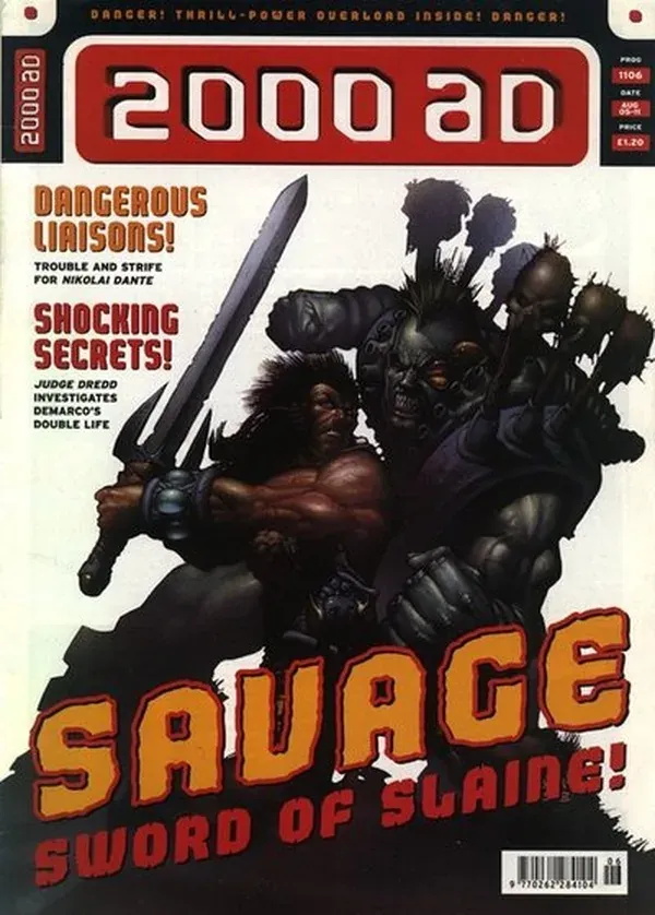 Cover of 2000 AD #1106