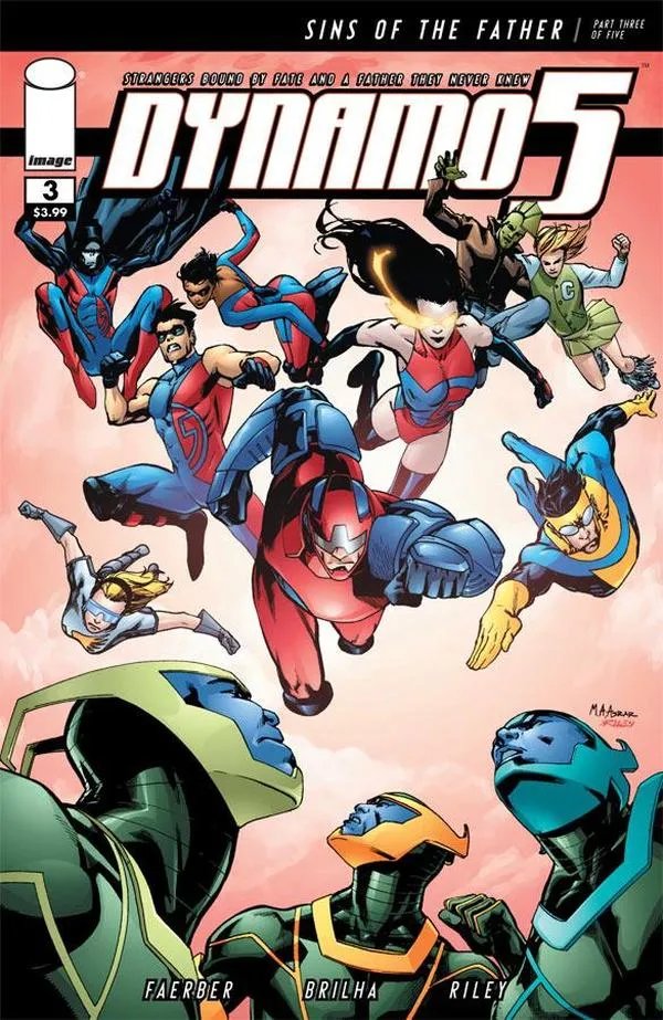 Cover of Dynamo 5: Sins of the Father #3