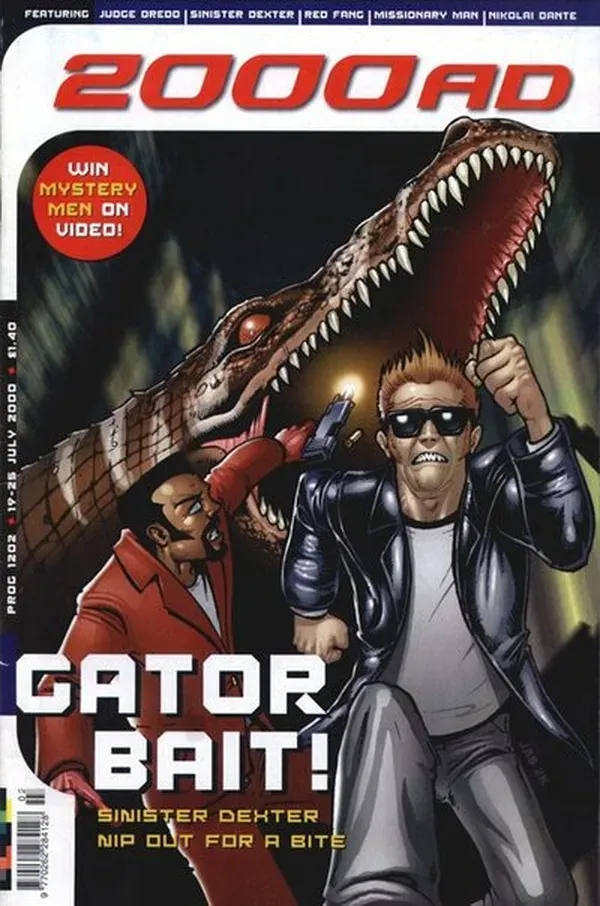 Cover of 2000 AD #1202
