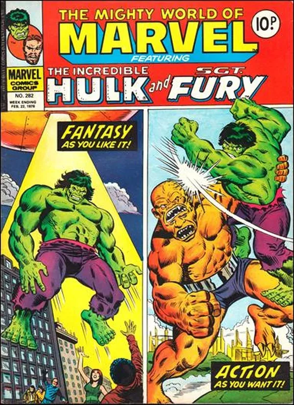 Cover of The Mighty World of Marvel #282