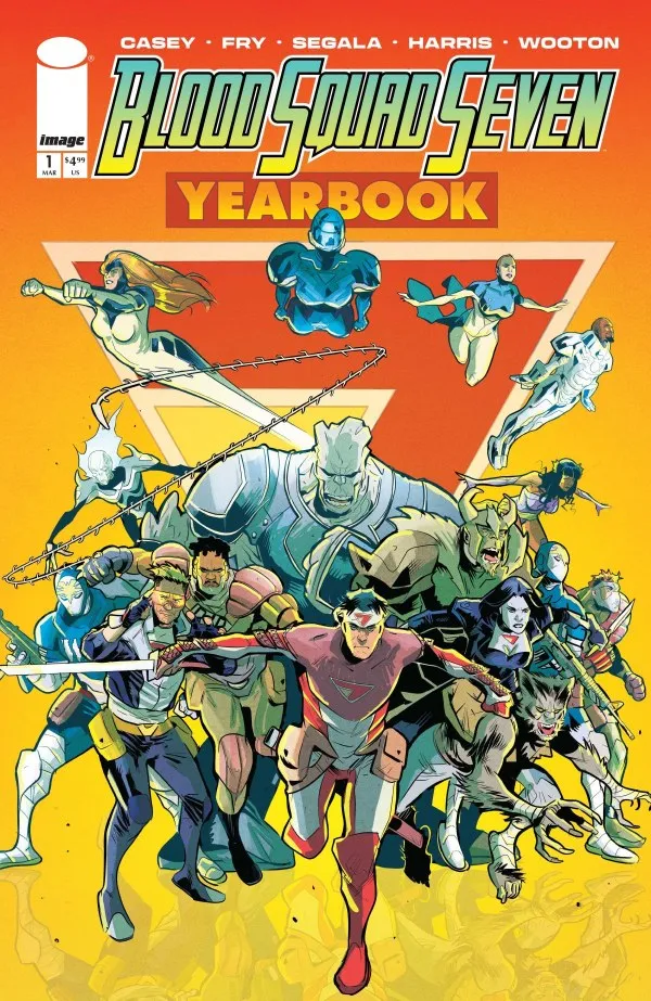 Cover of Blood Squad Seven Yearbook #1