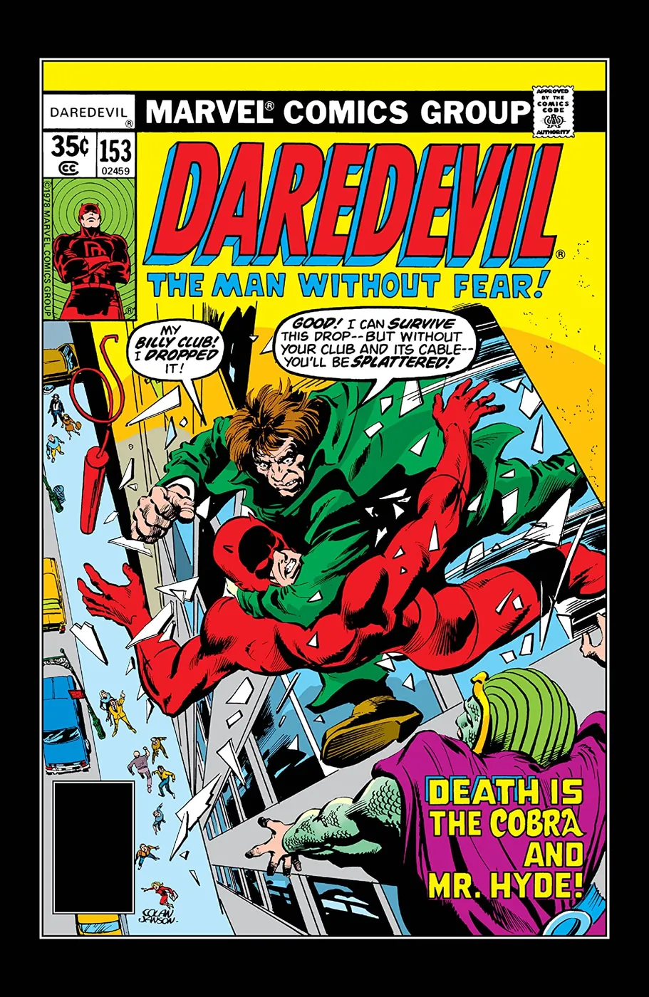 Cover of Daredevil #153