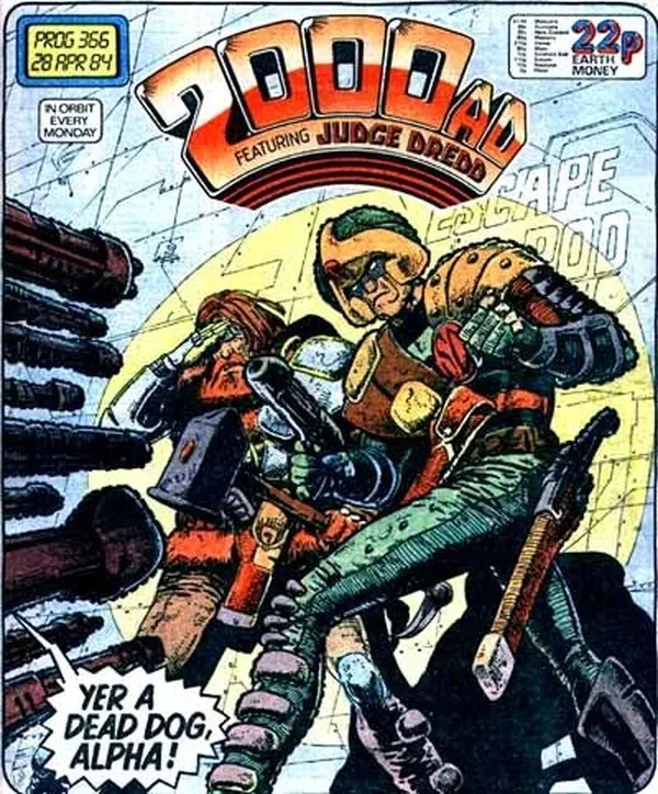 Cover of 2000 AD #366