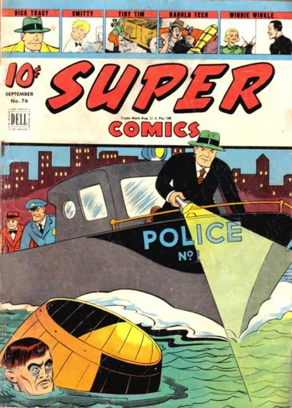 Cover of Super Comics #1