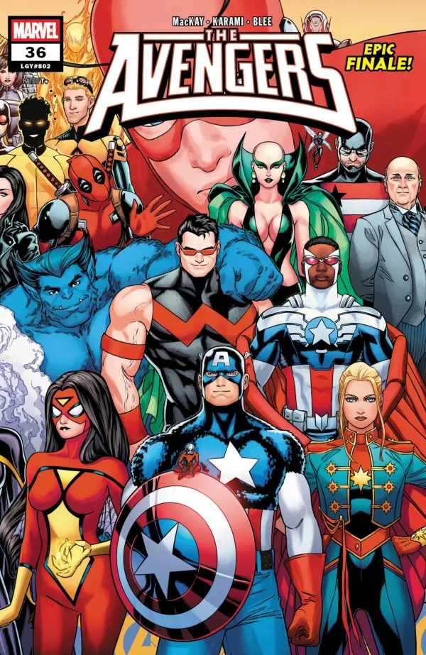 Cover of Avengers #36 (802)