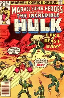 Cover of Marvel Super-Heroes #84