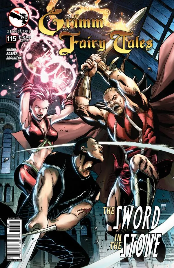 Cover of Grimm Fairy Tales #115