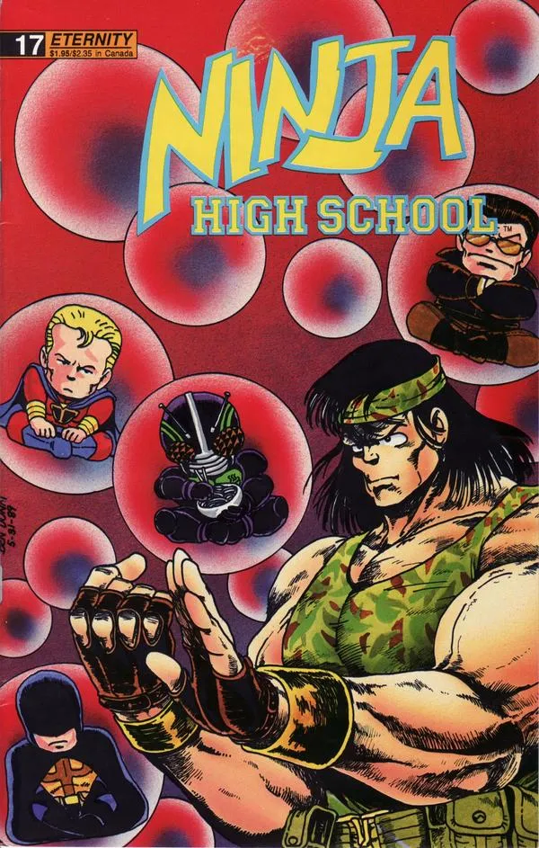 Cover of Ninja High School #17