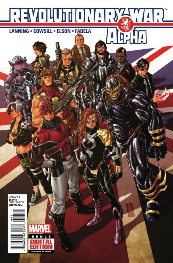 Cover of Revolutionary War: Alpha #1