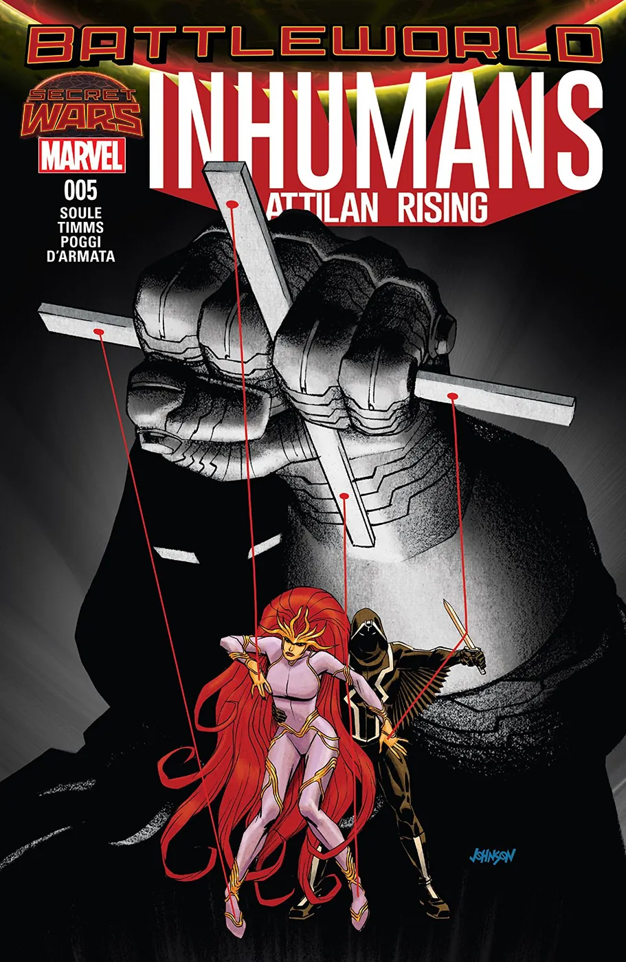Cover of Inhumans Attilan Rising #5