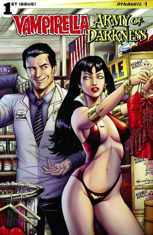 Cover of Vampirella / Army of Darkness #1