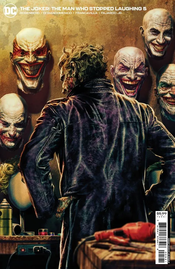 Cover of The Joker: The Man Who Stopped Laughing #5