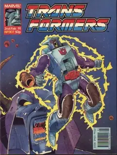 Cover of The Transformers #307
