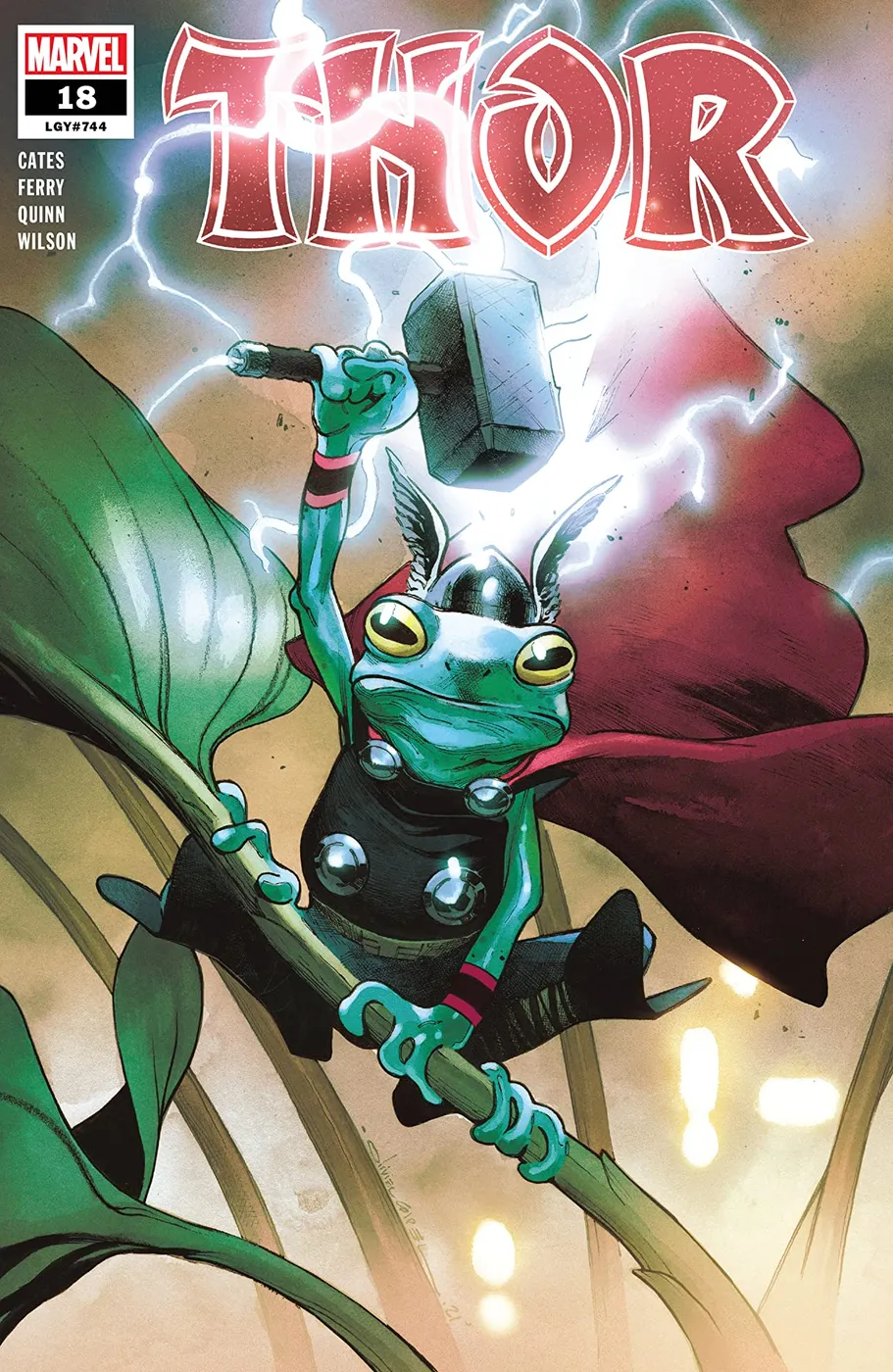 Cover of Thor #18 (744)