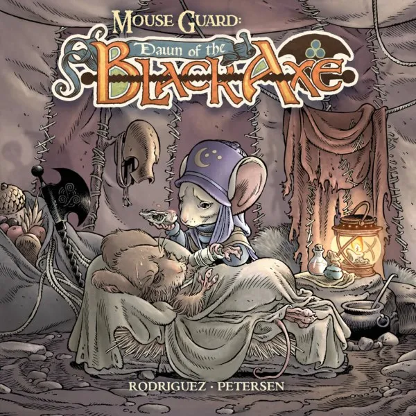 Cover of Mouse Guard: Dawn of the Black Axe #3