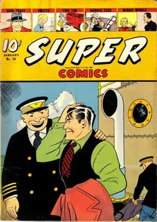 Cover of Super Comics #56