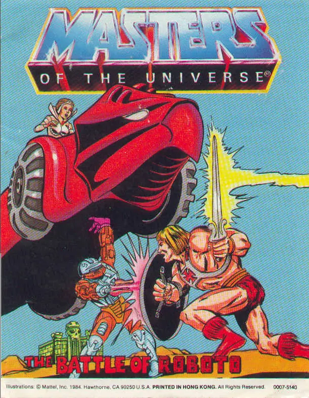 Cover of Masters of the Universe: The Battle of Roboto #[nn]
