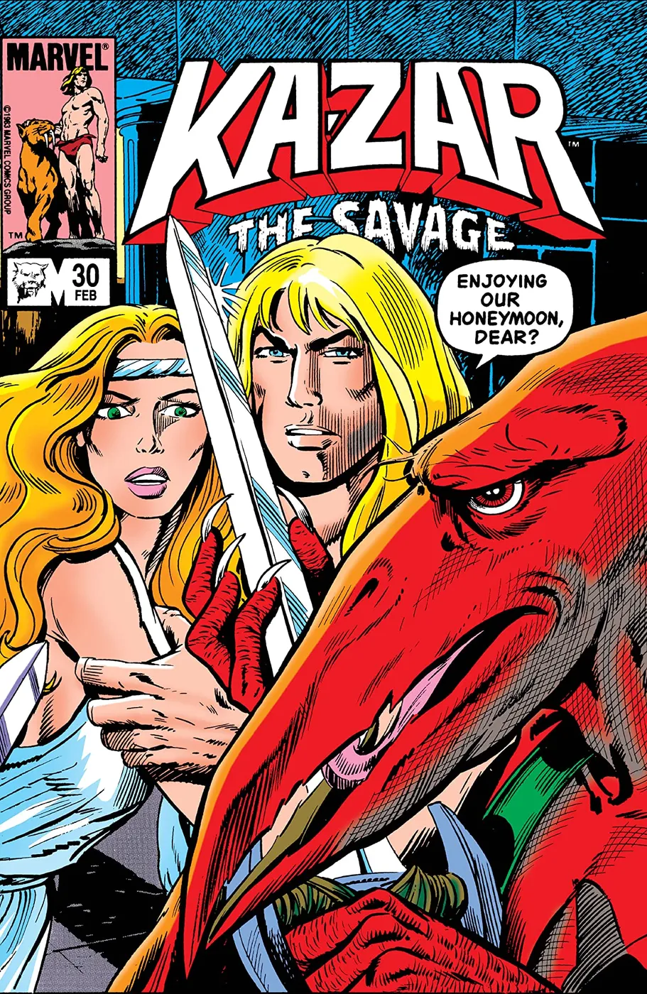 Cover of Ka-Zar the Savage #30