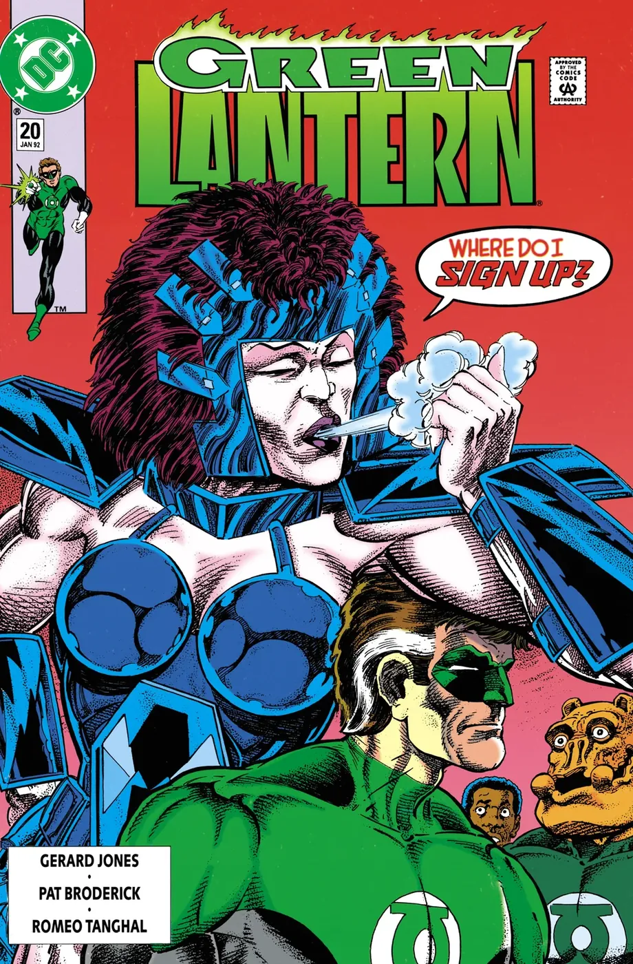 Cover of Green Lantern #20