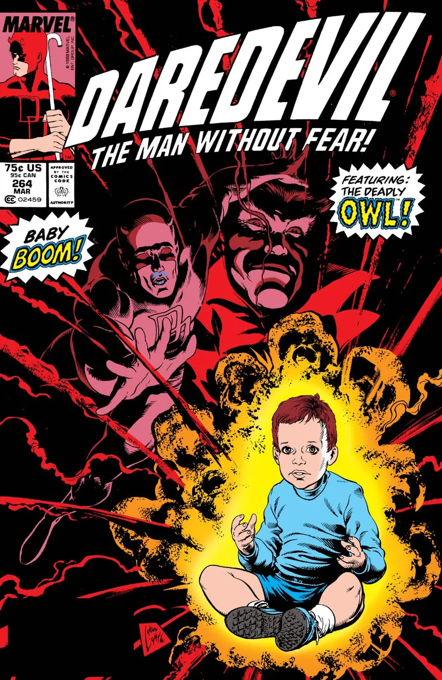Cover of Daredevil #264