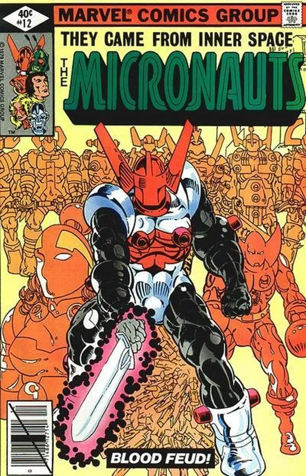 Cover of Micronauts #12
