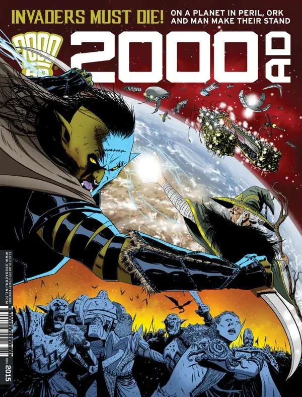 Cover of 2000 AD #2015