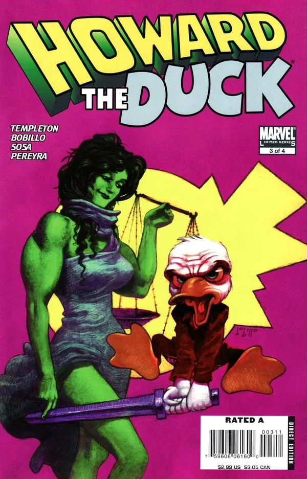 Cover of Howard the Duck #3