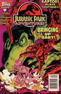 Cover of Jurassic Park Adventures #9