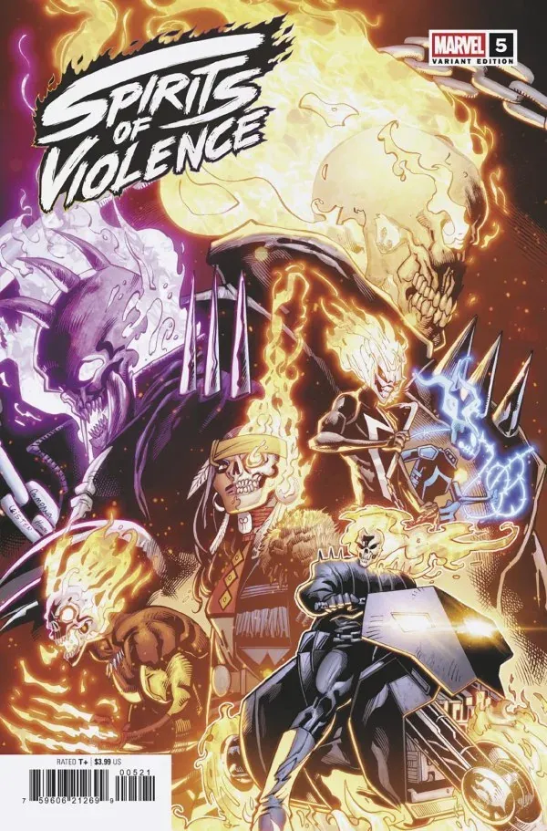 Cover of Spirits of Violence #5