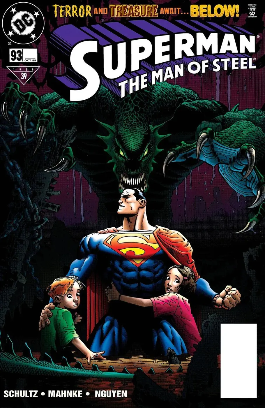 Cover of Superman: The Man of Steel #93