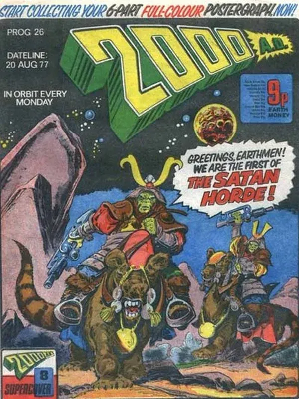 Cover of 2000 AD #26
