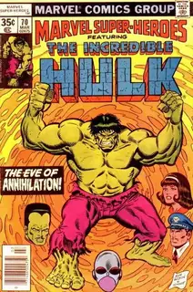 Cover of Marvel Super-Heroes #70