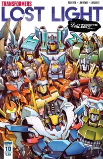 Cover of Transformers: Lost Light #10