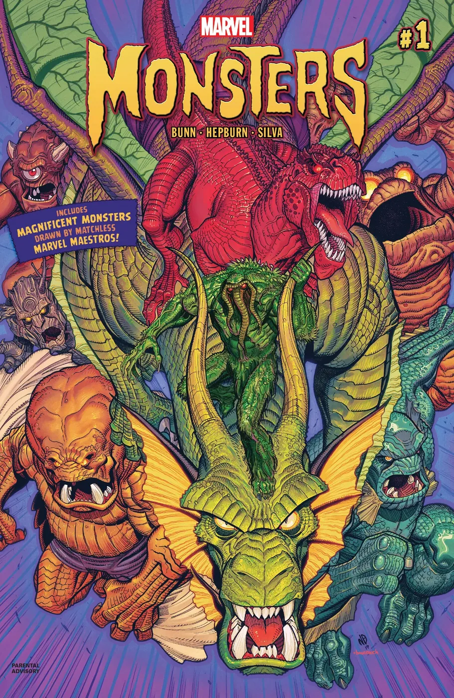 Cover of Marvel Monsters #1
