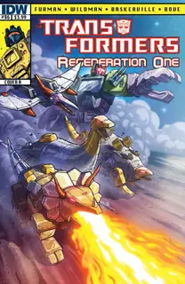 Cover of Transformers: Regeneration One #86