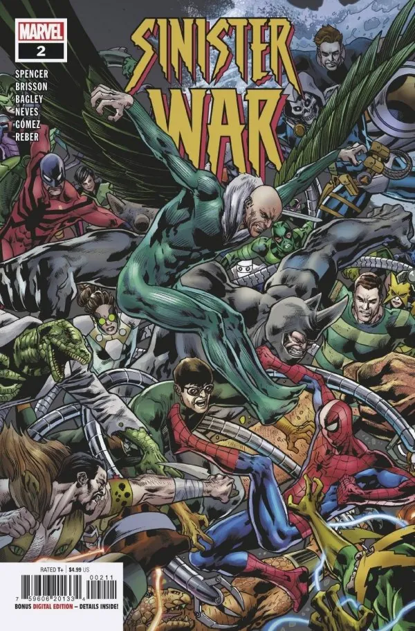 Cover of Sinister War #2