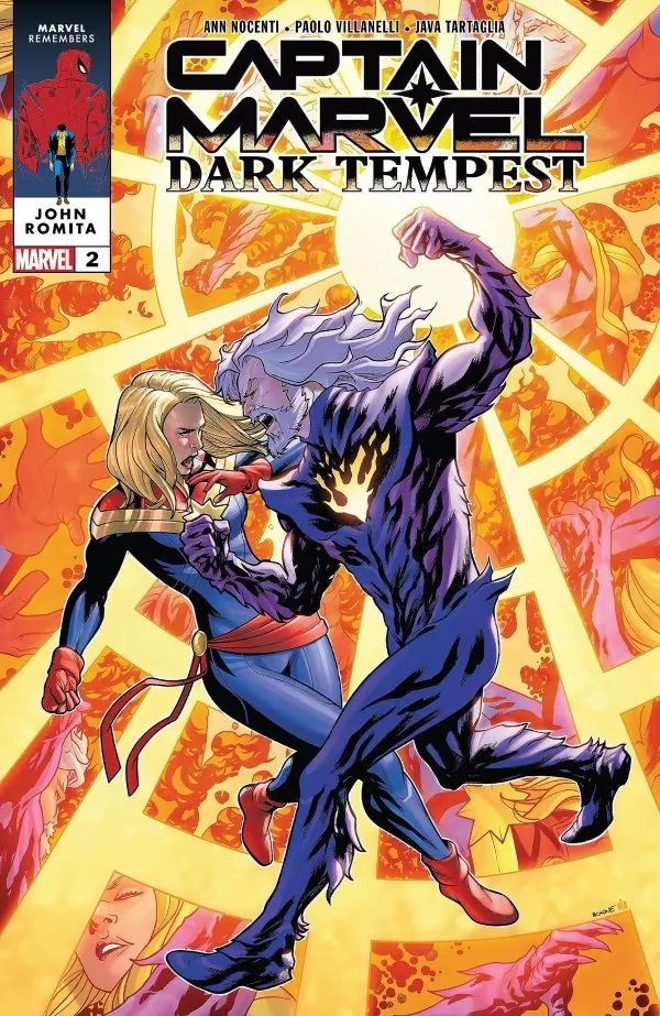 Cover of Captain Marvel: Dark Tempest #2