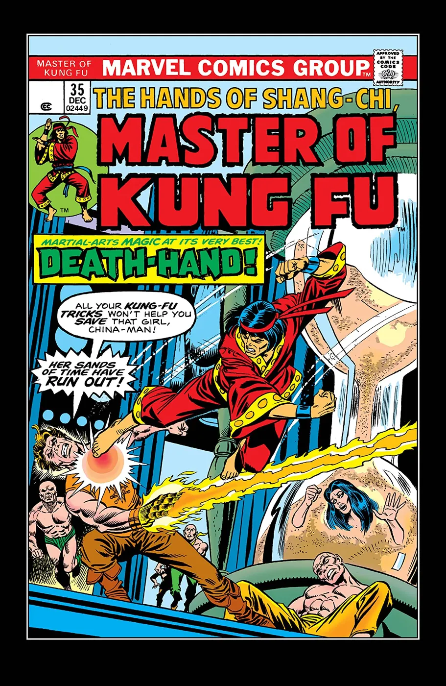Cover of Master of Kung Fu #35