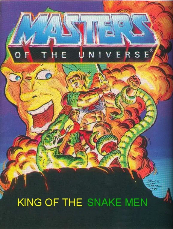 Cover of Masters of the Universe: King of the Snake Men #1