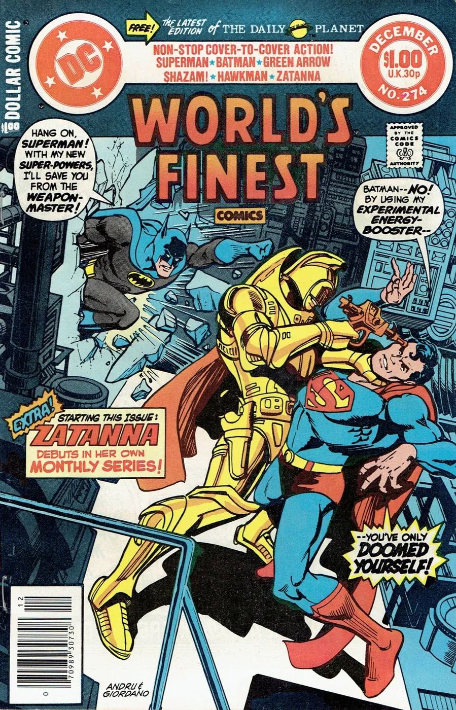 Cover of World's Finest Comics #274