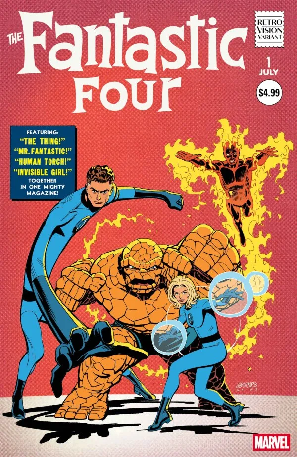 Cover of Fantastic Four #1 (727)