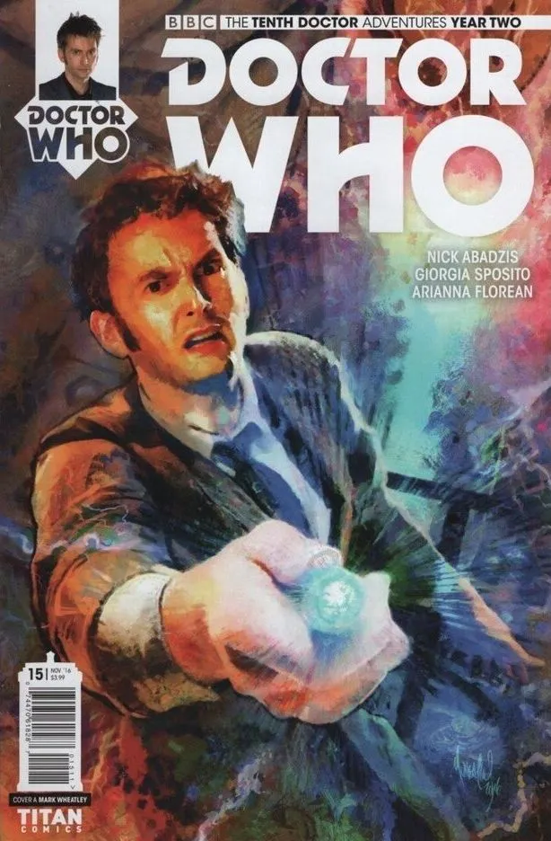 Cover of Doctor Who: The Tenth Doctor, Year Two #15