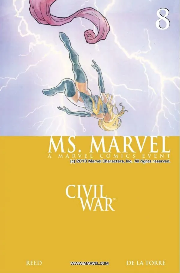 Cover of Ms. Marvel #8