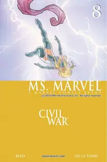 Cover of Ms. Marvel #8