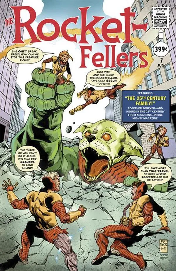 Cover of The Rocketfellers #7
